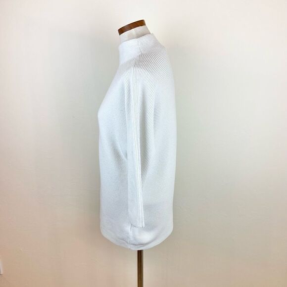 Lands’ End Ribbed Knit Mock-Neck Sweater - Picture 9 of 16